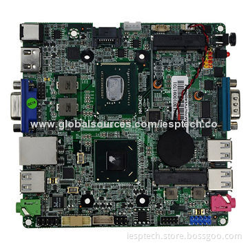 Micro Embedded Board Computer, C1037 CPU, 5xUSB, COM, GLAN, VGA, HDMI, LVDS, 12V DC In